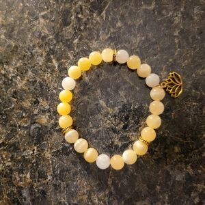 Yellow Jade Mix - Energy Bracelet